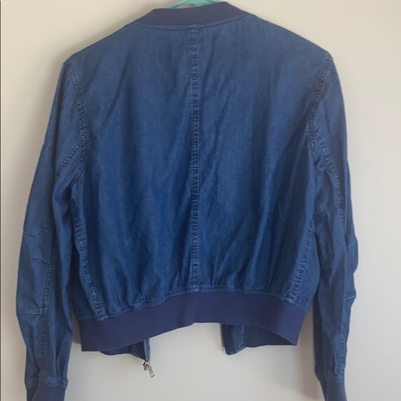 Jealous Tomato Mock Denim Jacket - Picture 4 of 4